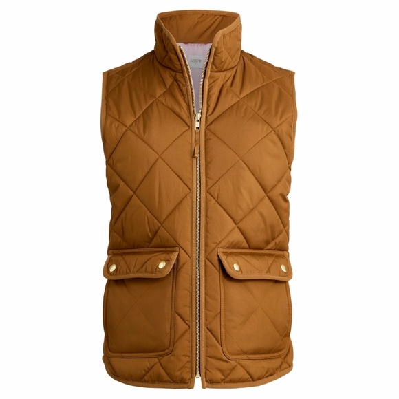 J. Crew Tops - ❤️ J. Crew Puffer Vest with Snap Pockets